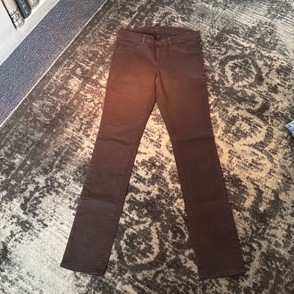 Brown J-Brand Jeans - Picture 1 of 3